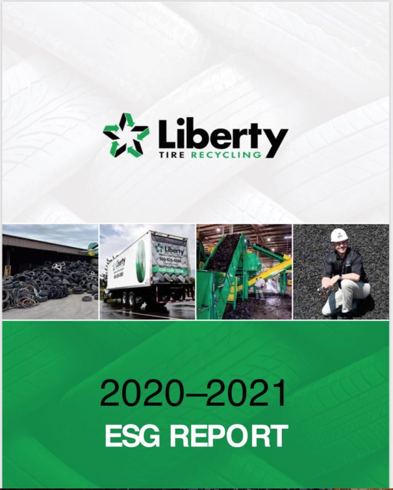 Liberty Tire Recycling Releases Inaugural Sustainability Report Scrap