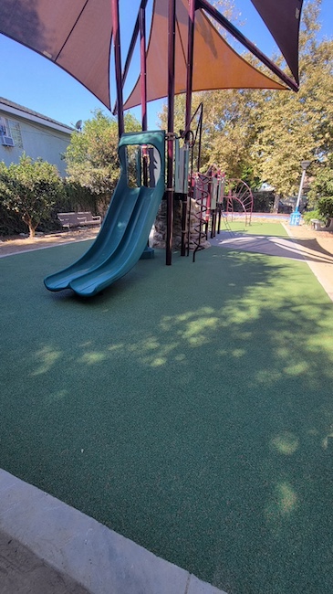 Ecore Repurposes Gym Flooring for Playground Surfacing