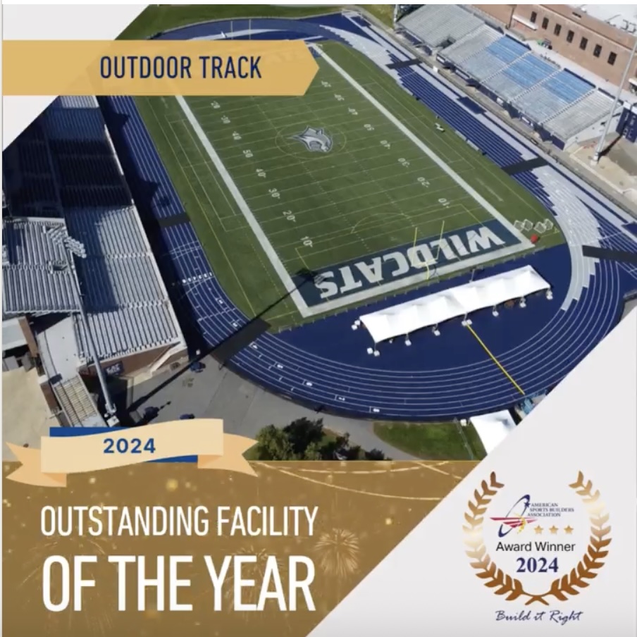 Recycled Rubber Used in Award-Winning Track