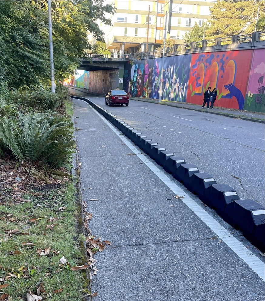 Pretred Paceline Barriers Installed in Seattle