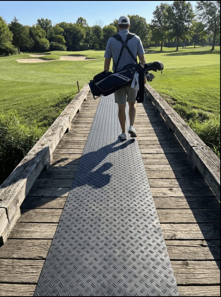 Prism Anti-Slip Pathway for Golf Courses