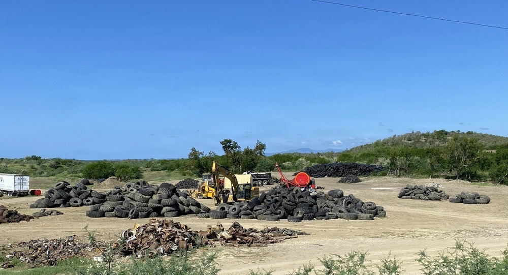 Scrap Tire Cleanup At Guantanamo Bay Naval Station Completed