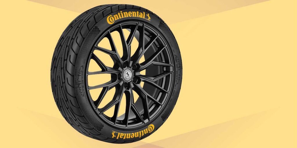 Continental Develops Concept Tire Containing Over 40 Percent Recycled Materials